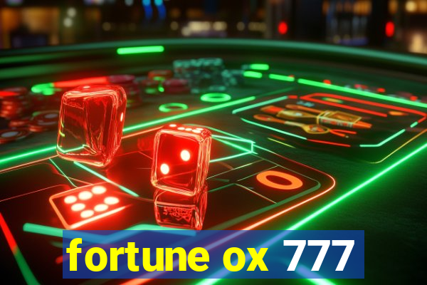 fortune ox 777